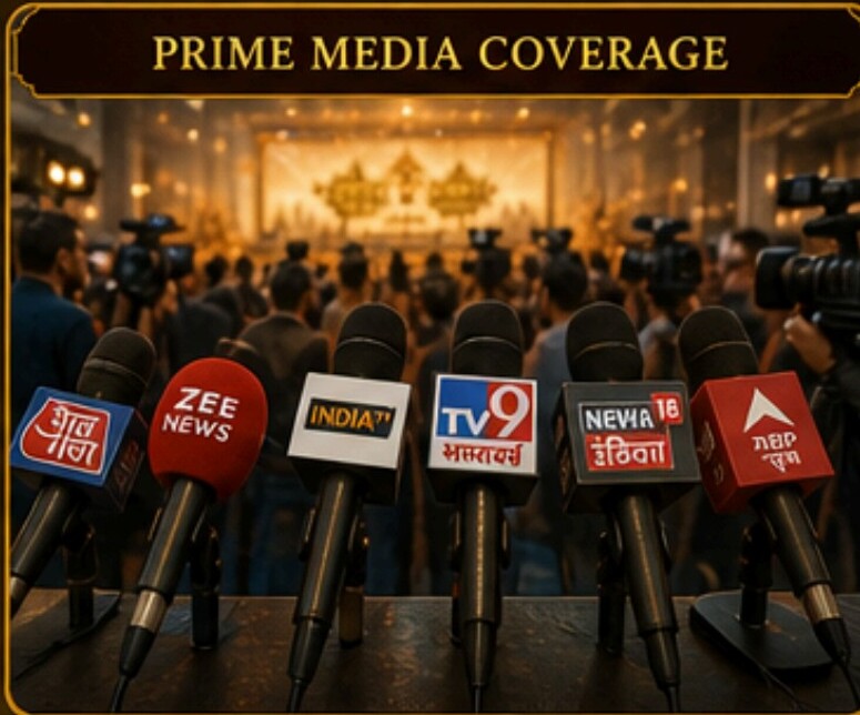 National media coverage — prime news channels