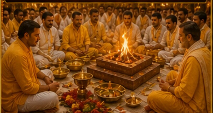1008 Kundiya Maha Yagna sacred fire ritual